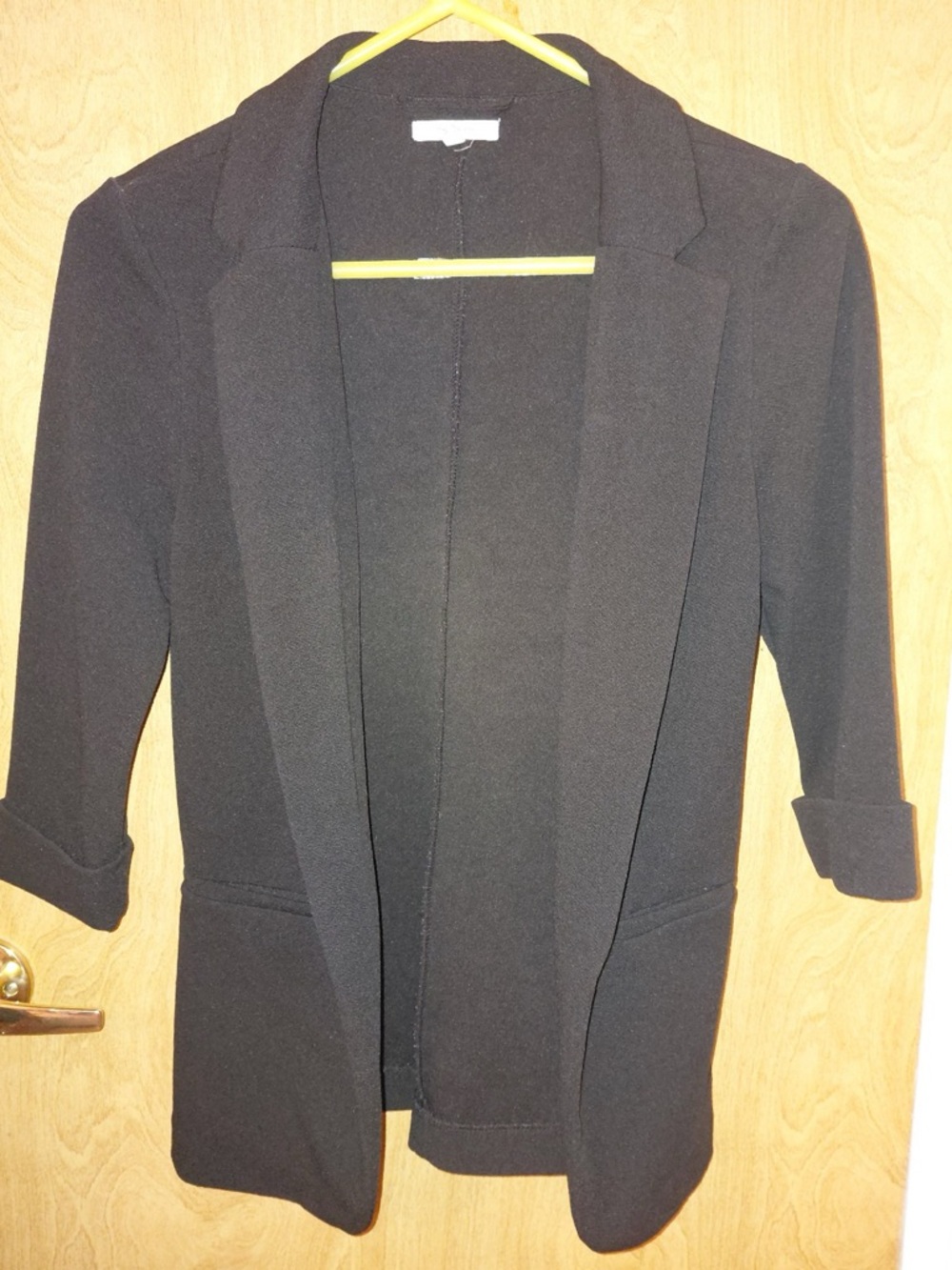 Maurices Black Open-Front Women's Blazer Jacket